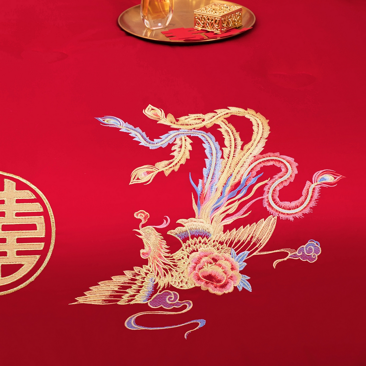 91家纺网 家纺一手货源 找家纺 （总）卓缦家纺 2025新款全棉纯棉豆豆婚庆被 被子被芯