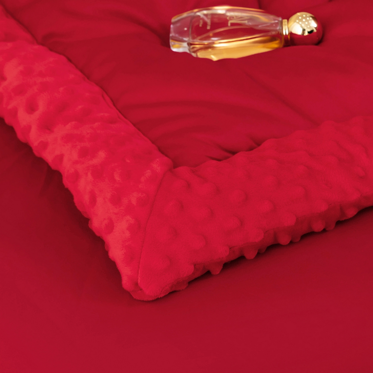 91家纺网 家纺一手货源 找家纺 卓缦家纺 2025新款全棉纯棉豆豆婚庆被 被子被芯 龙凤和美