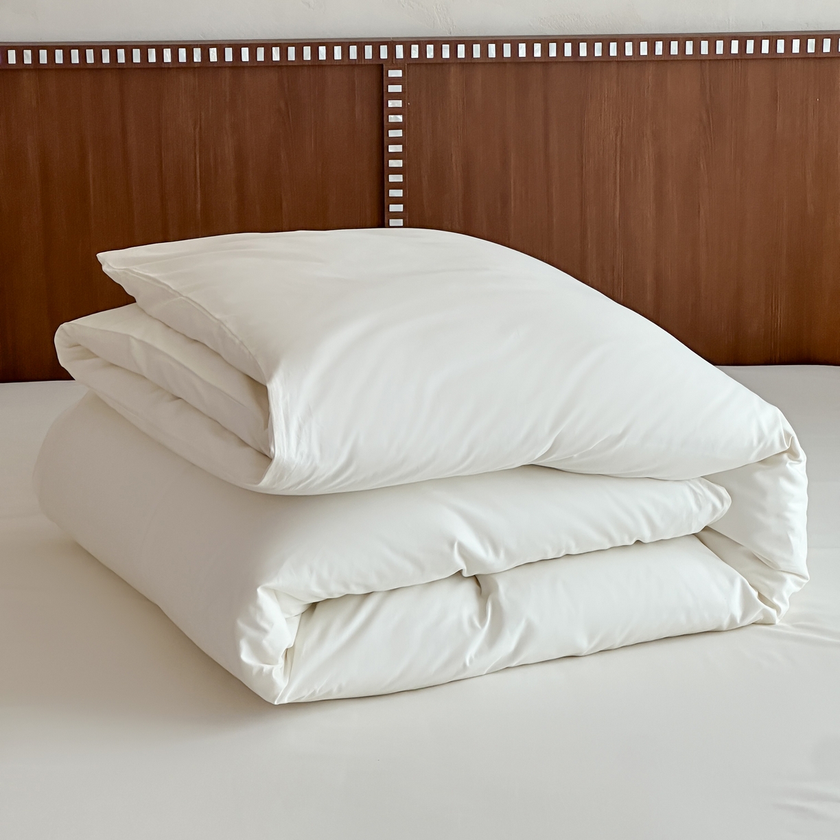 91家纺网 家纺一手货源 找家纺 三味舒屋 2025新款50支磨毛长绒棉纯棉纯色单被套被套单件-长期主义 雪白