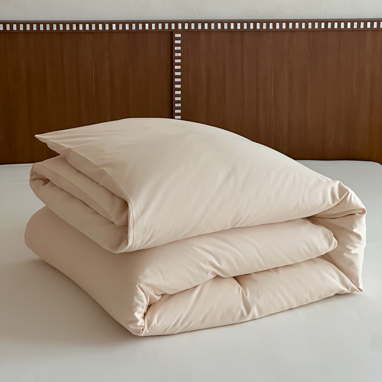 91家纺网 家纺一手货源 找家纺 三味舒屋 2025新款50支磨毛长绒棉纯棉纯色单被套被套单件-长期主义 亚麻金