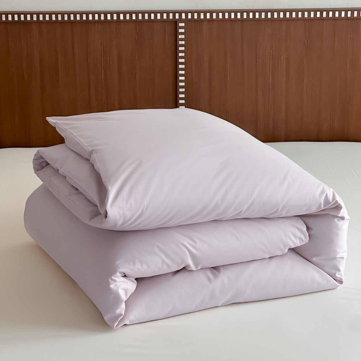 91家纺网 家纺一手货源 找家纺 三味舒屋 2025新款50支磨毛长绒棉纯棉纯色单被套被套单件-长期主义 紫灰