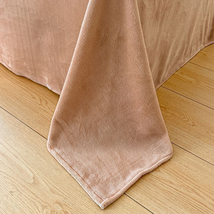 91家纺网 家纺一手货源 找家纺 （总）蓝梦 2025新款加厚保暖牛奶绒印花四件套