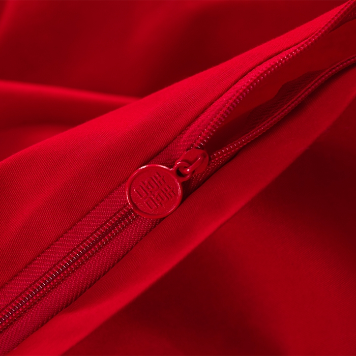 91家纺网 家纺一手货源 找家纺 董成龙家纺 2025新款全棉中式精美绣花工艺婚庆系列四件套多件套 真爱永恒