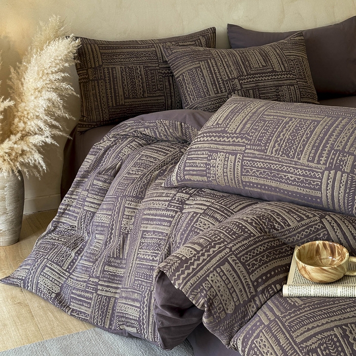 91家纺网 家纺一手货源 找家纺 （总）蓝邻家纺 2025年新款全棉色织提花磨毛四件套