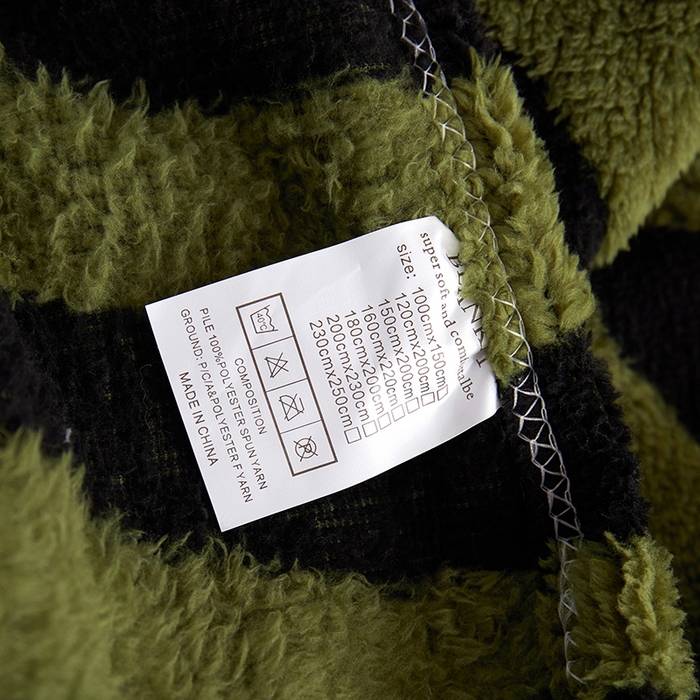 91家纺网 家纺一手货源 找家纺 （总）楼兰公主毛毯专供 2025新款阳离子单层斑马纹毯毛毯毯子