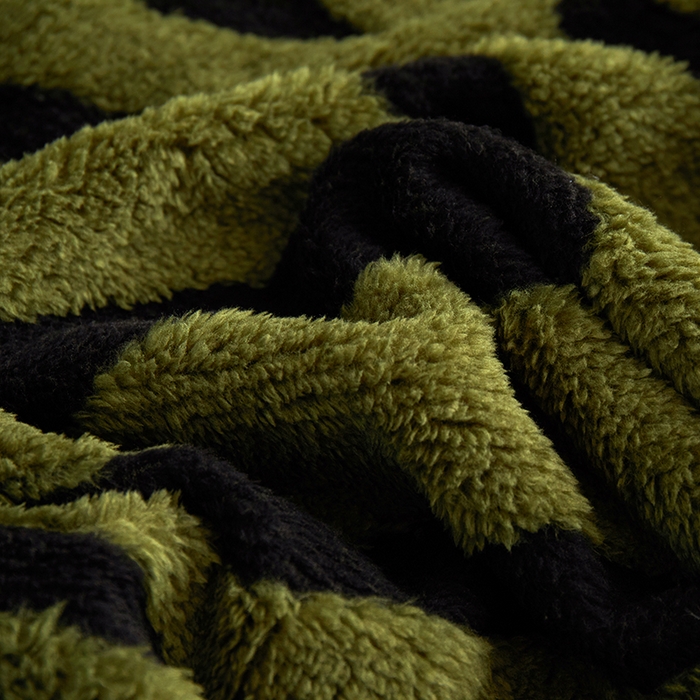 91家纺网 家纺一手货源 找家纺 （总）楼兰公主毛毯专供 2025新款阳离子单层斑马纹毯毛毯毯子