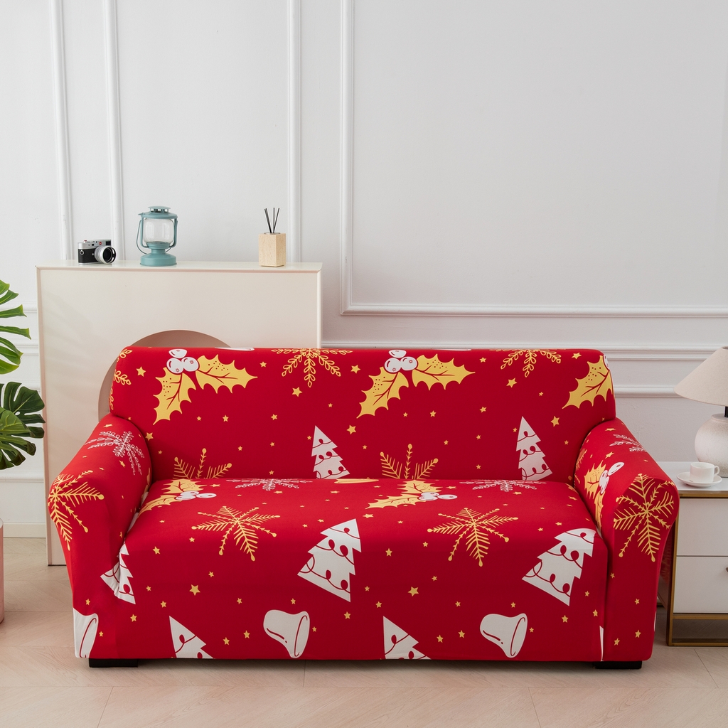 （總）飛翔家紡 2025新款沙發套沙發墊圣誕款