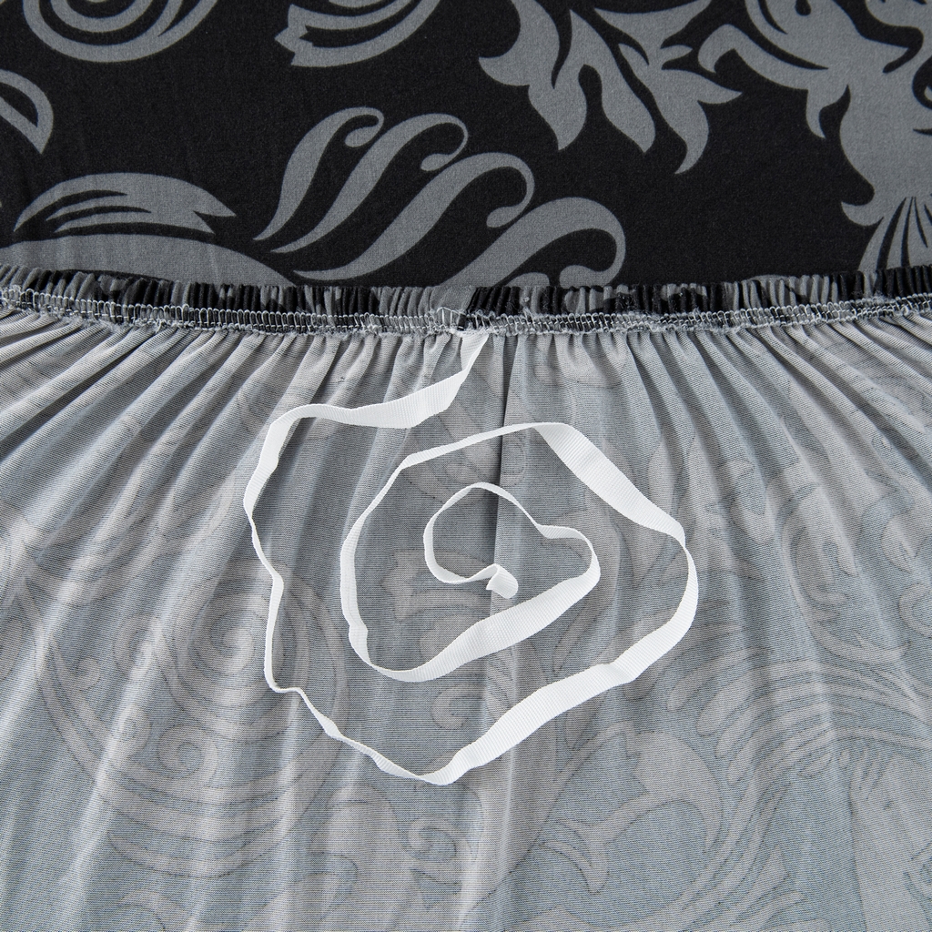 91家纺网 家纺一手货源 找家纺 飞翔家纺 2025新款沙发套沙发垫圣诞款 黑纹骷髅