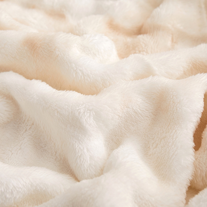 91家纺网 家纺一手货源 找家纺 （总）楼兰公主毛毯专供 2025新款泡泡绒仿兔绒毛毯毯子