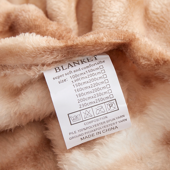 91家纺网 家纺一手货源 找家纺 楼兰公主毛毯专供 2025新款泡泡绒仿兔绒毛毯毯子 水墨-焦糖
