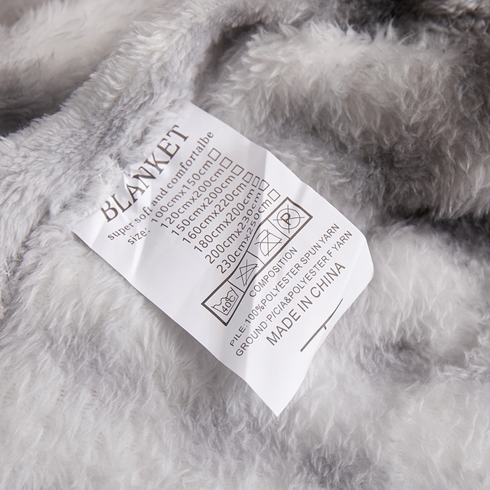 91家纺网 家纺一手货源 找家纺 楼兰公主毛毯专供 2025新款泡泡绒仿兔绒毛毯毯子 水墨-雾灰