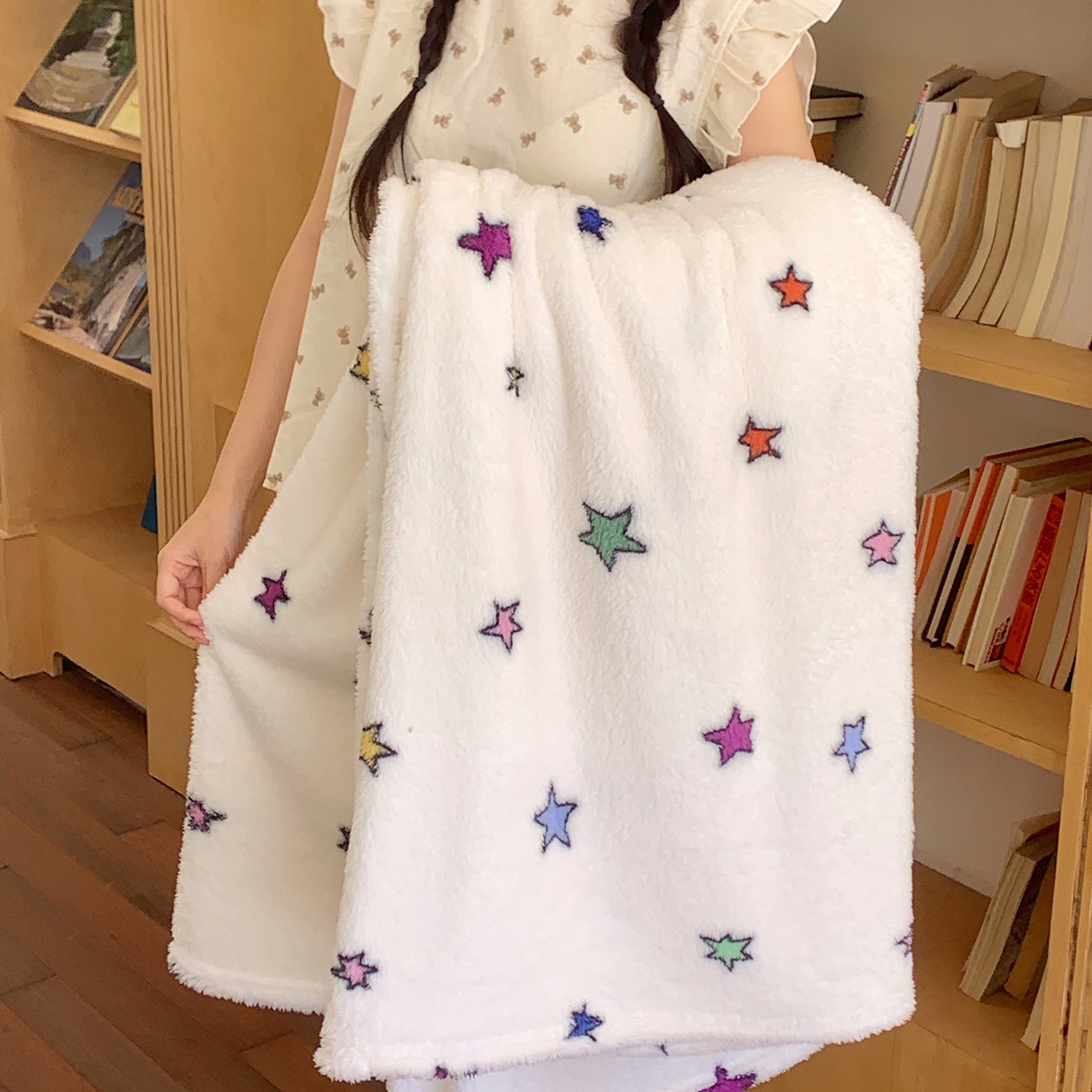 91家纺网 家纺一手货源 找家纺 （总）桃喜 2025新款亲肤舒适摇粒绒毛毯