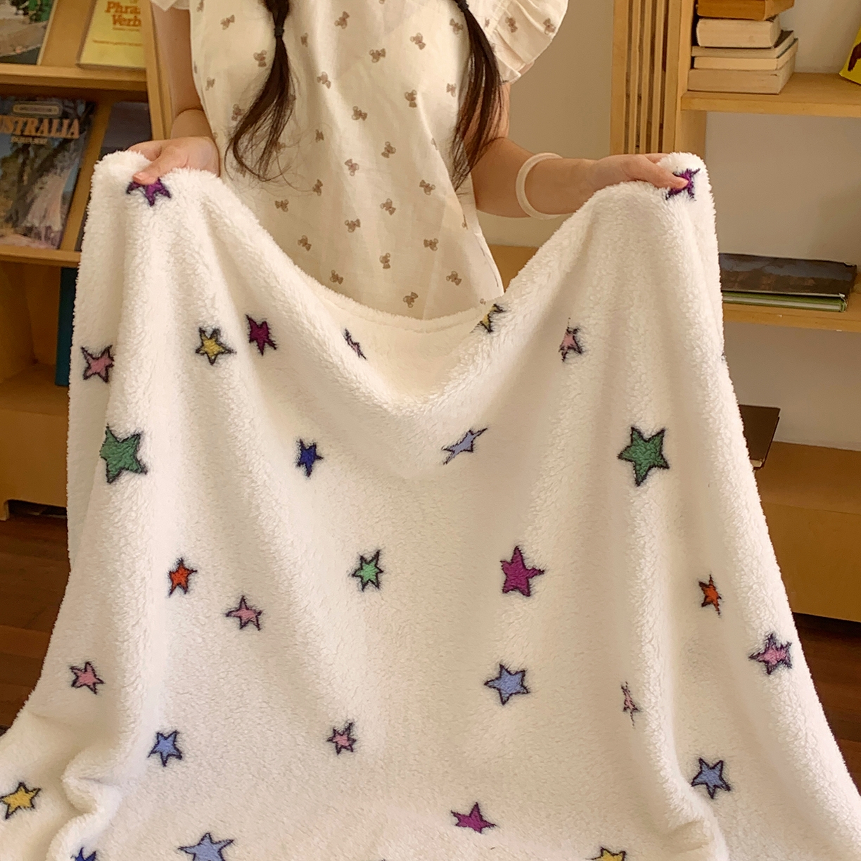 91家纺网 家纺一手货源 找家纺 （总）桃喜 2025新款亲肤舒适摇粒绒毛毯