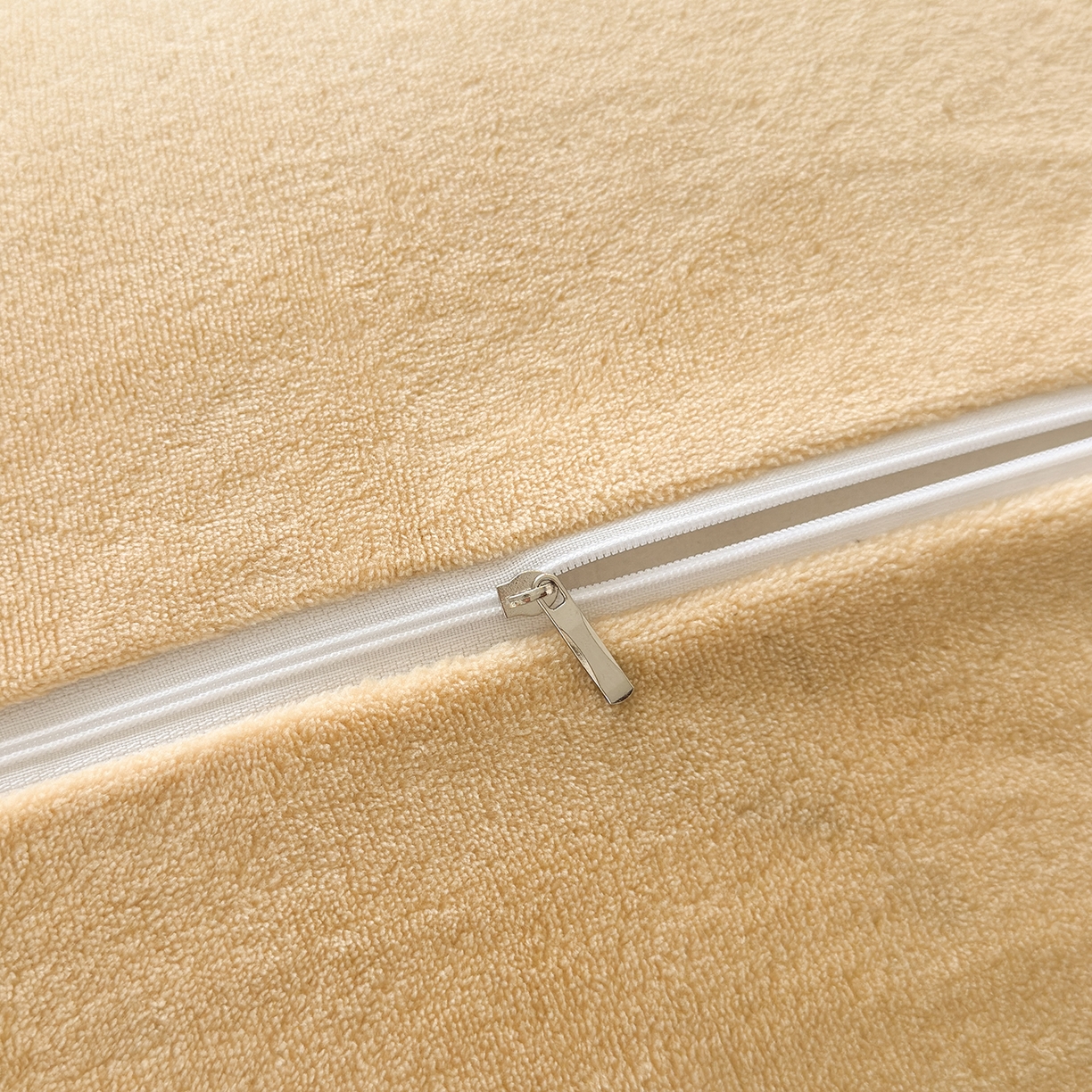 91家纺网 家纺一手货源 找家纺 好阁家纺 2025新款200克牛奶绒纯色枕套 茶棕