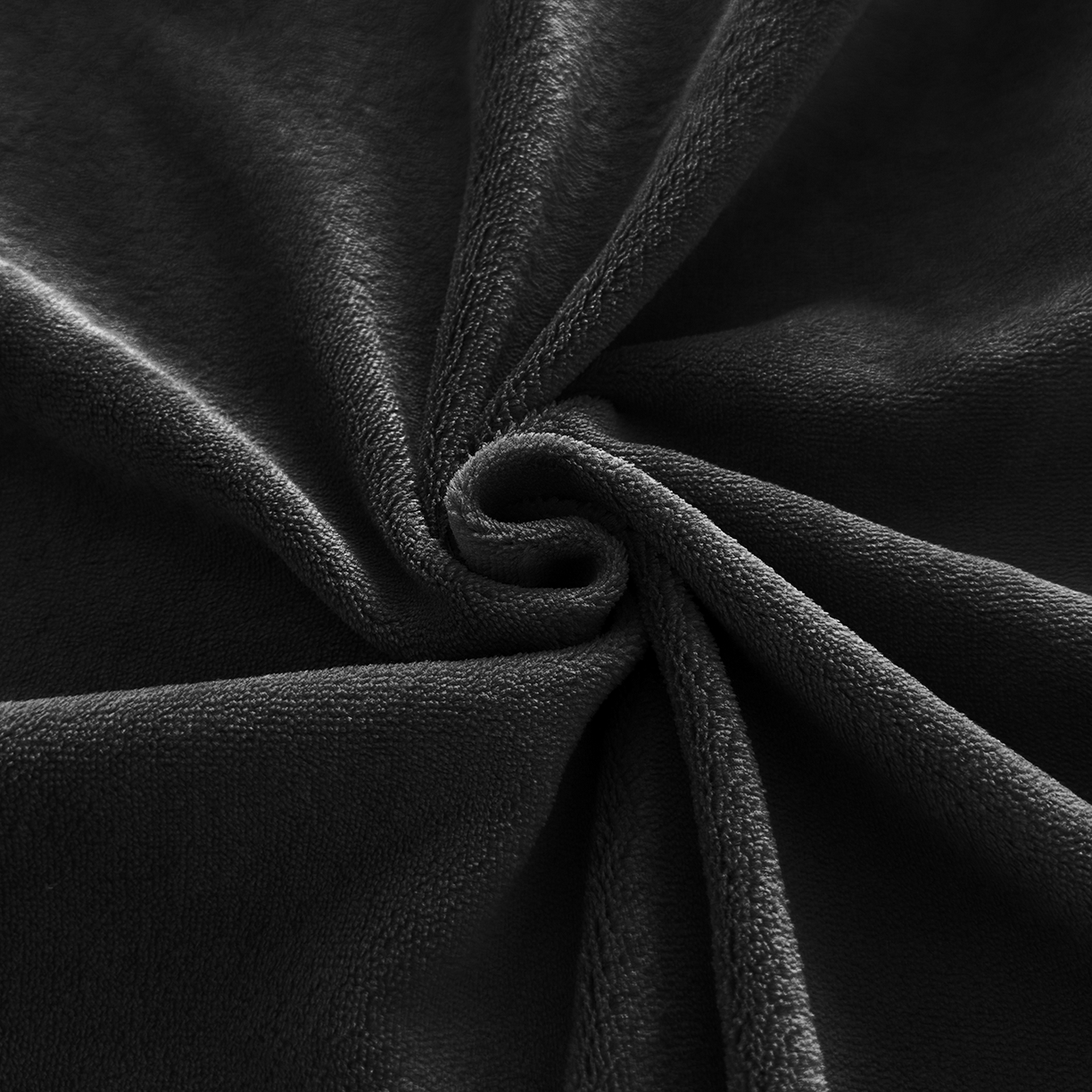 91家纺网 家纺一手货源 找家纺 好阁家纺 2025新款200克牛奶绒纯色枕套 石墨