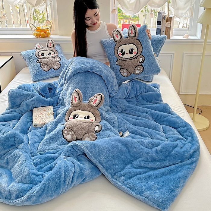 91家纺网 家纺一手货源 找家纺 （总）古本家居 2025新款圆滚滚抱枕被