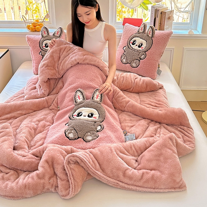 91家纺网 家纺一手货源 找家纺 （总）古本家居 2025新款圆滚滚抱枕被