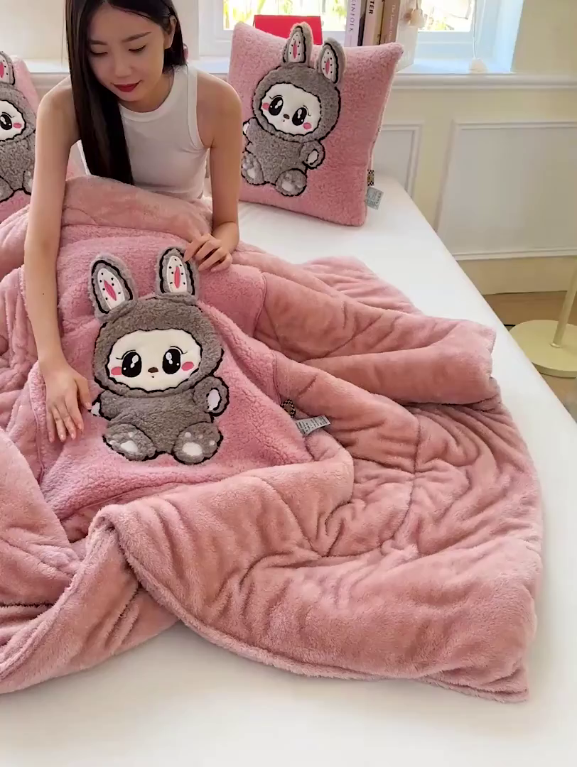 91家纺网 家纺一手货源 找家纺 （总）古本家居 2025新款圆滚滚抱枕被