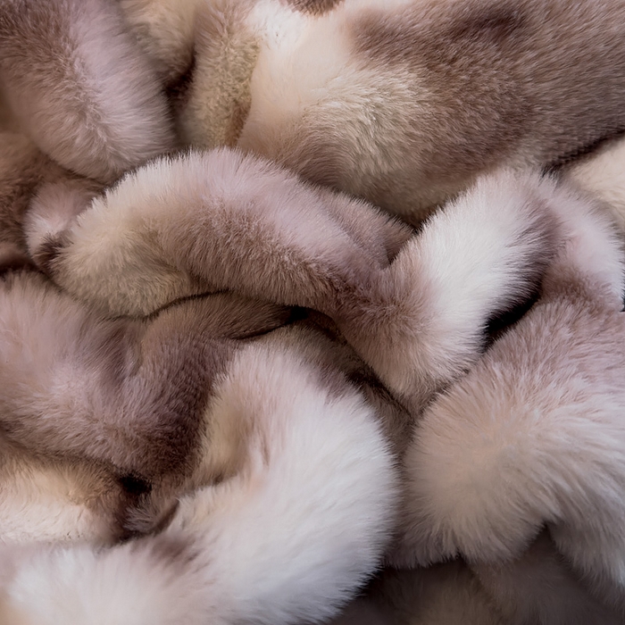 91家纺网 家纺一手货源 找家纺 畅畅家纺 2025新款高克重10斤加厚轻奢扎染兔毛绒四件套-巴黎之春 巴黎之春-豆沙