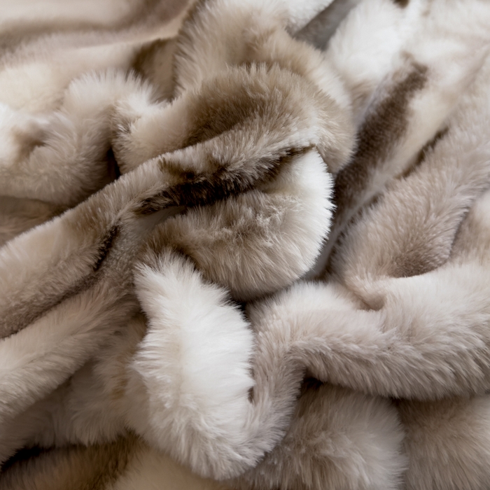 91家纺网 家纺一手货源 找家纺 畅畅家纺 2025新款高克重10斤加厚轻奢扎染兔毛绒四件套-巴黎之春 巴黎之春-驼色