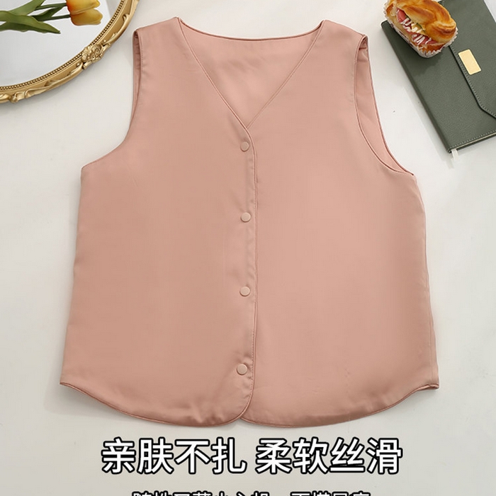 91家纺网 家纺一手货源 找家纺 （总）蚕云阁蚕丝家居 2025新款蚕丝填充保暖马甲