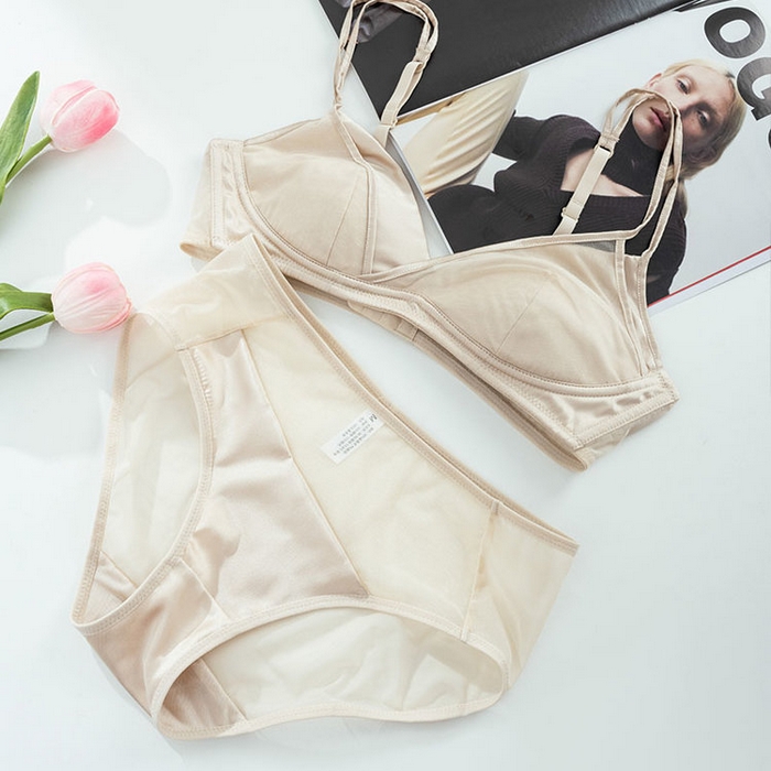 91家纺网 家纺一手货源 找家纺 （总）蚕云阁蚕丝家居 2025新款19姆米真丝弹力缎内衣套装