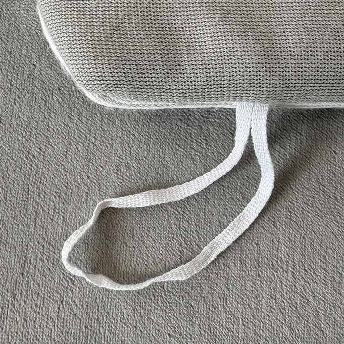 91家纺网 家纺一手货源 找家纺 好阁家纺 2025新款轻奢织带雕花牛奶绒四件套 叶叶情深-灰