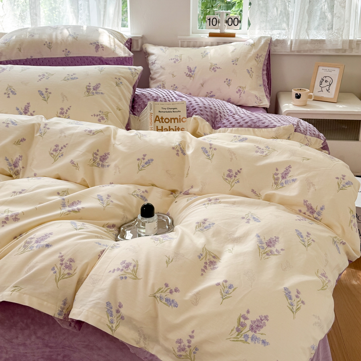 91家纺网 家纺一手货源 找家纺 （总）雯雨家纺 2025新款ab版全棉豆豆绒婴儿绒牛奶绒单被套被罩单件