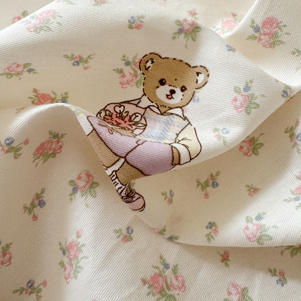 91家纺网 家纺一手货源 找家纺 雯雨家纺 2025新款ab版全棉豆豆绒婴儿绒牛奶绒单被套被罩单件 棉花学院-米