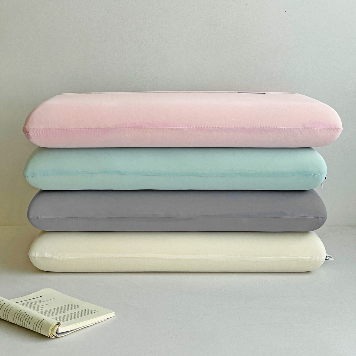 91家纺网 家纺一手货源 找家纺 明果枕芯 2026新款面包枕平面枕枕头记忆棉记忆枕 粉