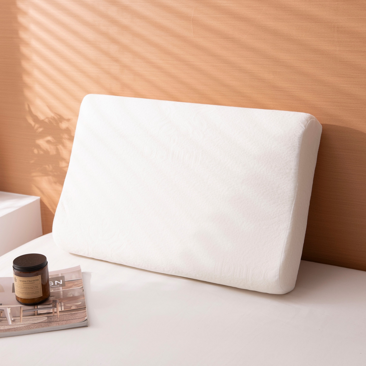 91家纺网 家纺一手货源 找家纺 （总）明果枕芯 2026新款慢回弹记忆枕波浪枕护颈椎枕芯