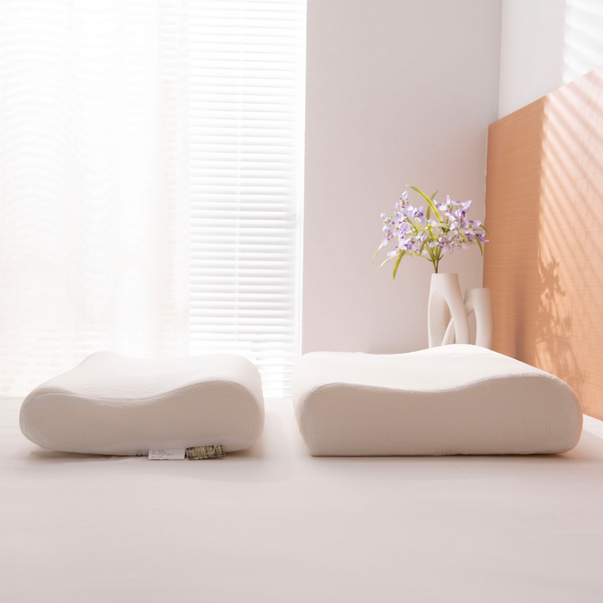 91家纺网 家纺一手货源 找家纺 （总）明果枕芯 2026新款慢回弹记忆枕波浪枕护颈椎枕芯