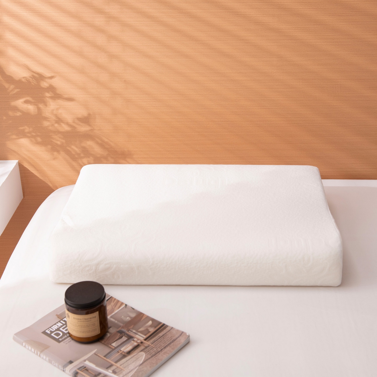 91家纺网 家纺一手货源 找家纺 （总）明果枕芯 2026新款慢回弹记忆枕波浪枕护颈椎枕芯