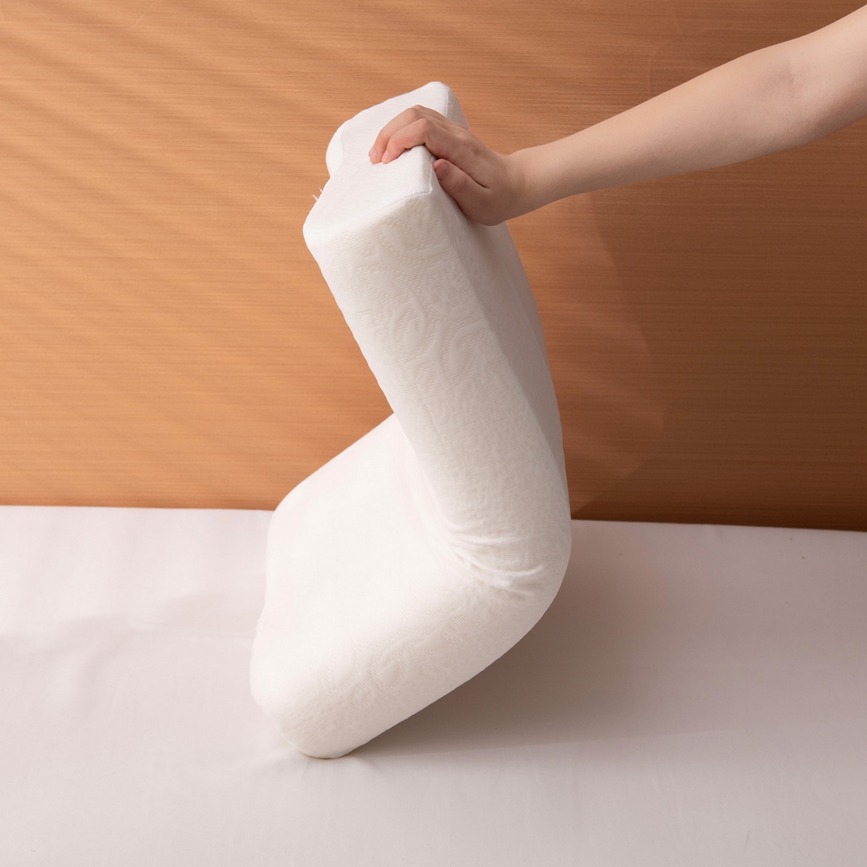 91家纺网 家纺一手货源 找家纺 （总）明果枕芯 2026新款慢回弹记忆枕波浪枕护颈椎枕芯