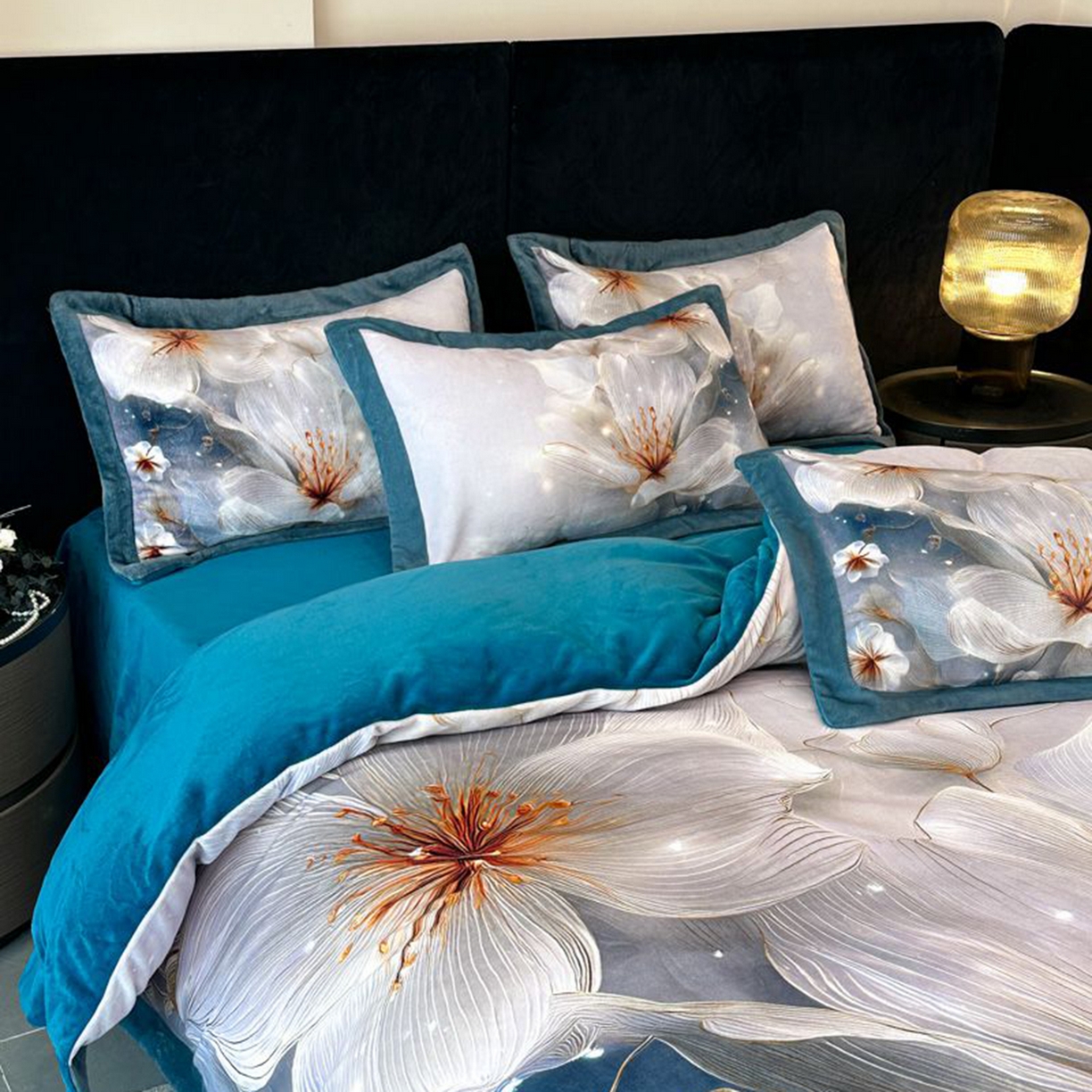 91家纺网 家纺一手货源 找家纺 诺梵家纺 2025新款数码印花牛奶绒四件套（控价：159） 暮光之城