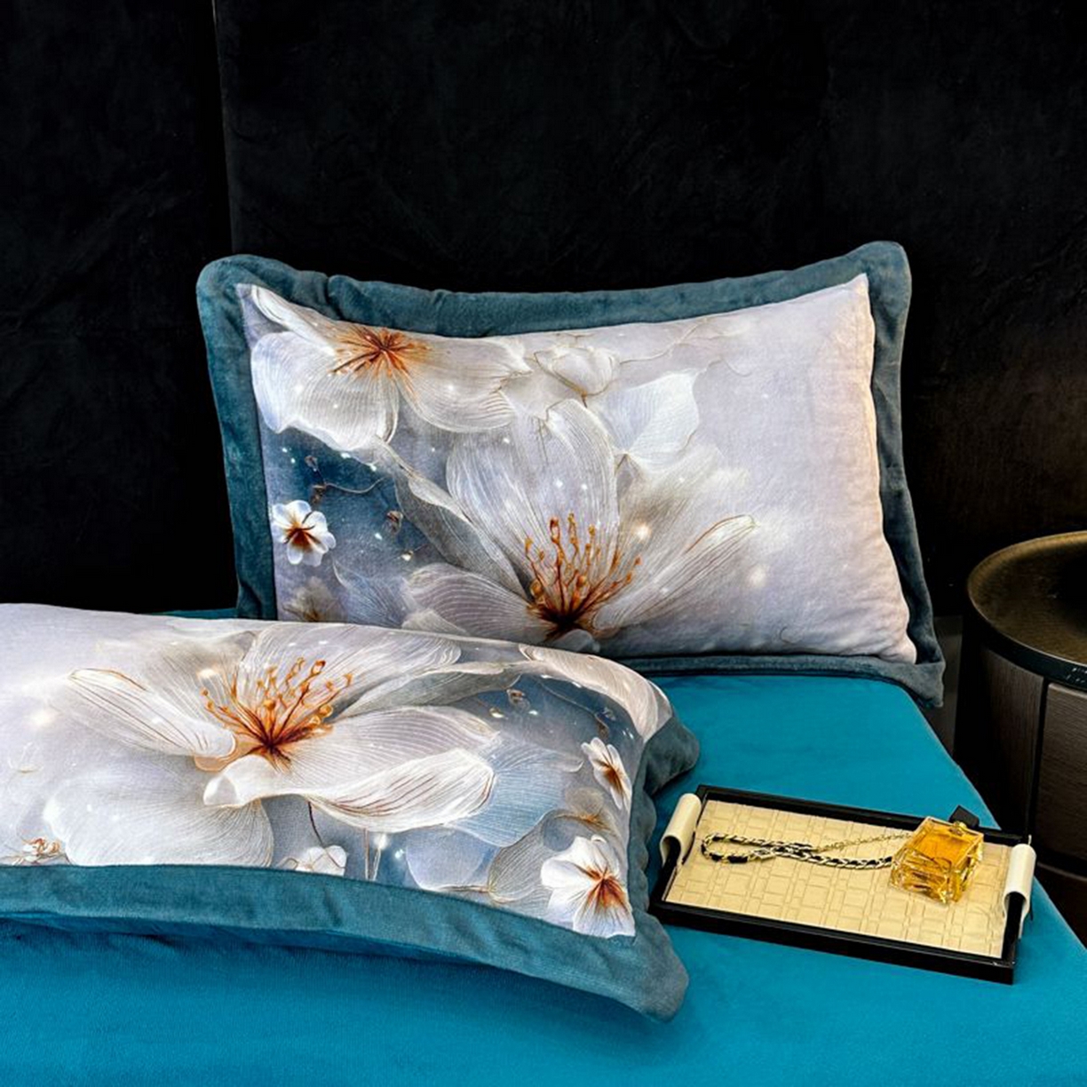 91家纺网 家纺一手货源 找家纺 诺梵家纺 2025新款数码印花牛奶绒四件套（控价：159） 暮光之城