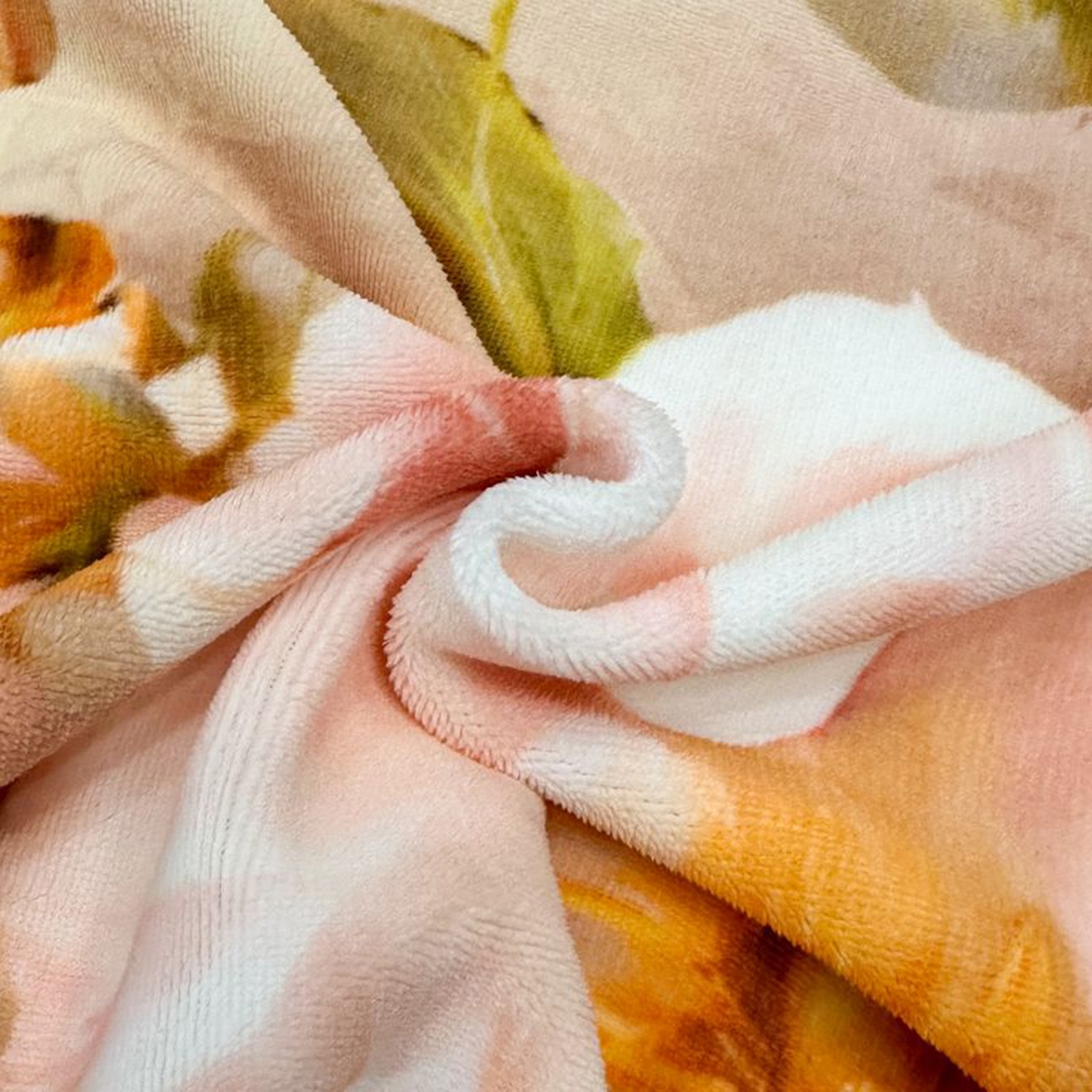 91家纺网 家纺一手货源 找家纺 诺梵家纺 2025新款数码印花牛奶绒四件套（控价：159） 伊甸园-粉