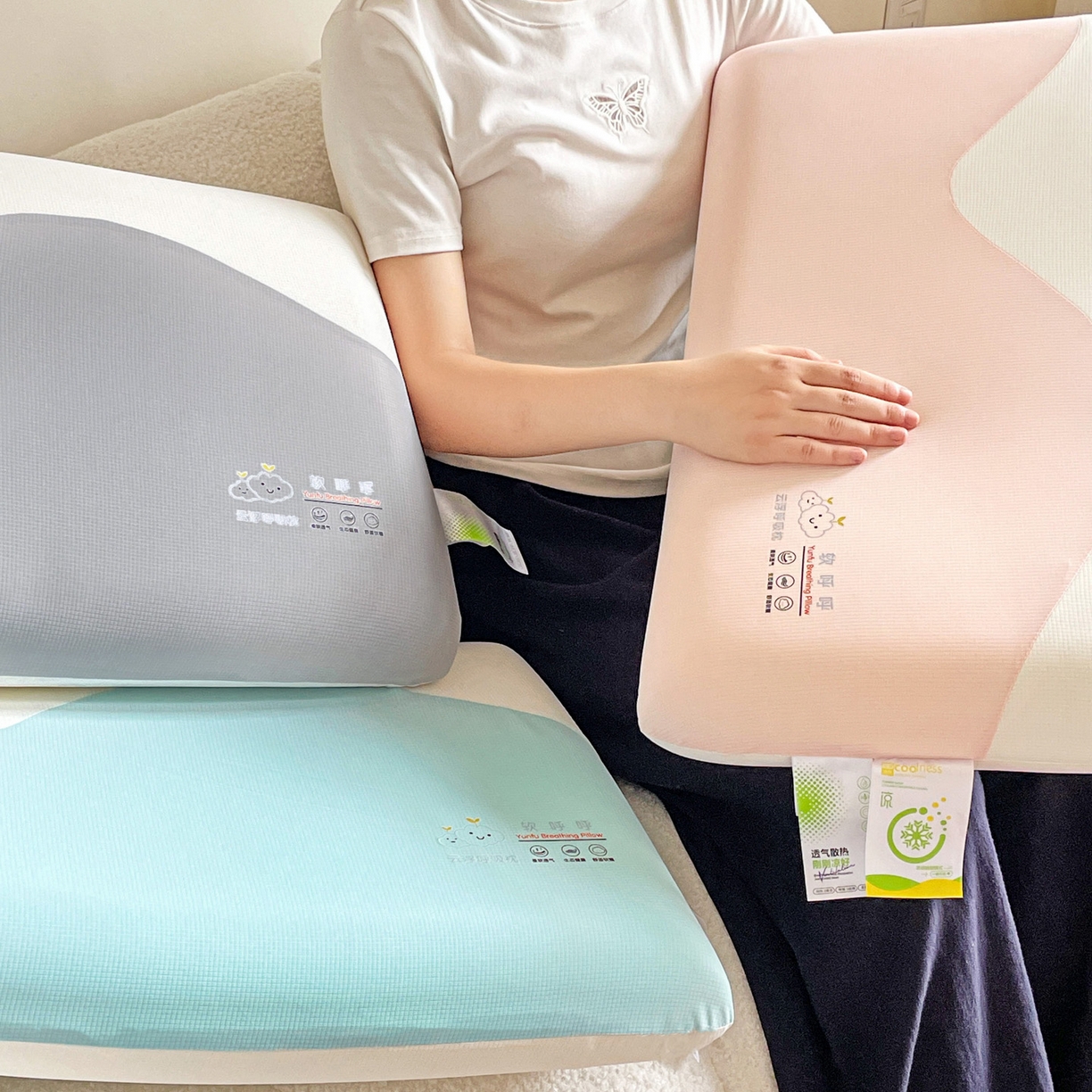 91家纺网 家纺一手货源 找家纺 （总）明果枕芯 2026新款针织棉平面面包枕 记忆棉记忆枕枕芯  深睡眠慢回弹