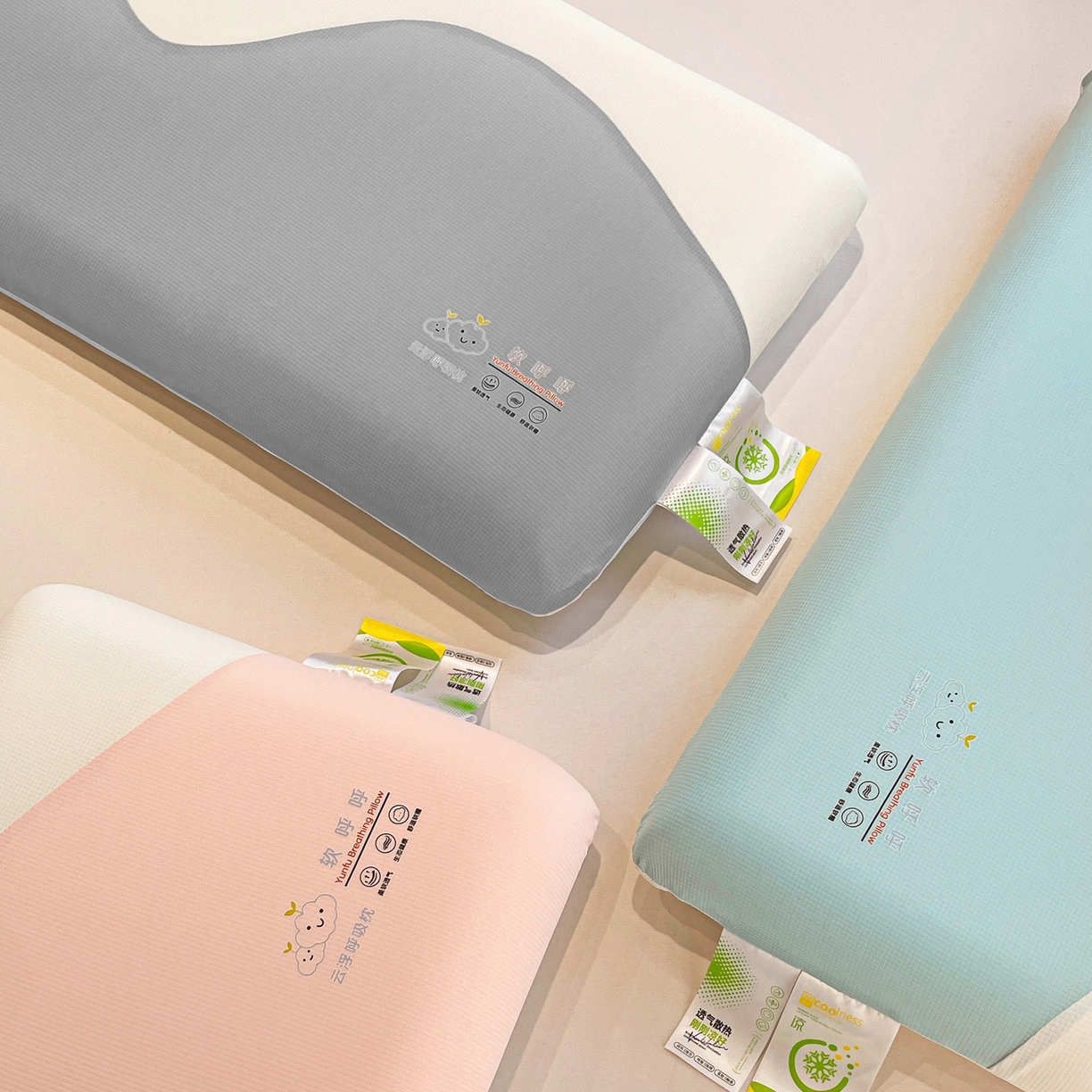 91家纺网 家纺一手货源 找家纺 （总）明果枕芯 2026新款针织棉平面面包枕 记忆棉记忆枕枕芯  深睡眠慢回弹