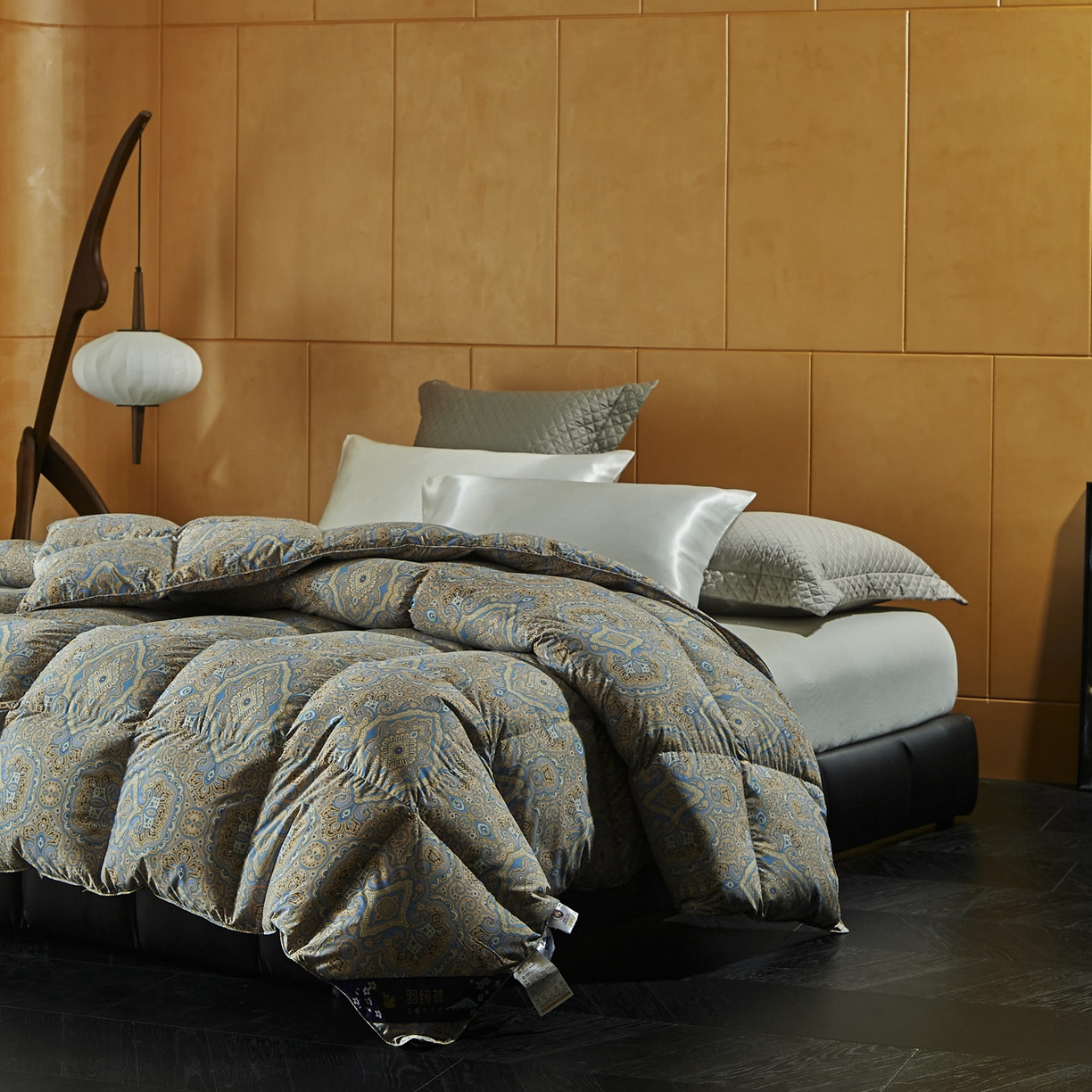 91家纺网 家纺一手货源 找家纺 （总）暖羽屋羽绒馆 2025新款罗斯空间95白鹅绒被子95鹅绒被芯双人婚庆冬被羽绒被子被芯