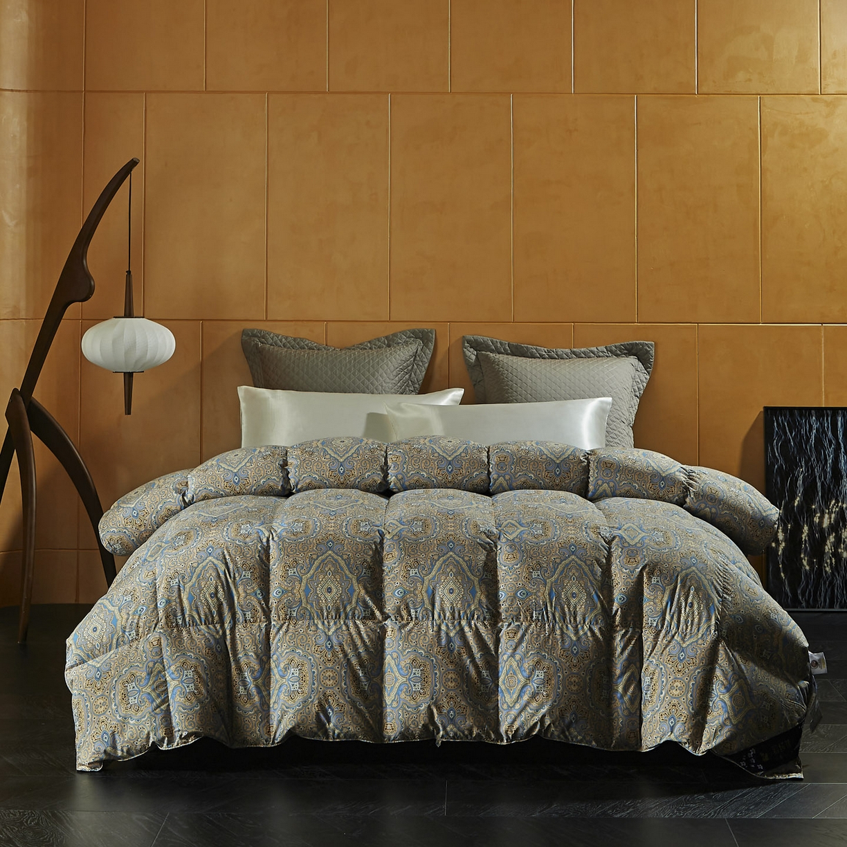 91家纺网 家纺一手货源 找家纺 （总）暖羽屋羽绒馆 2025新款罗斯空间95白鹅绒被子95鹅绒被芯双人婚庆冬被羽绒被子被芯