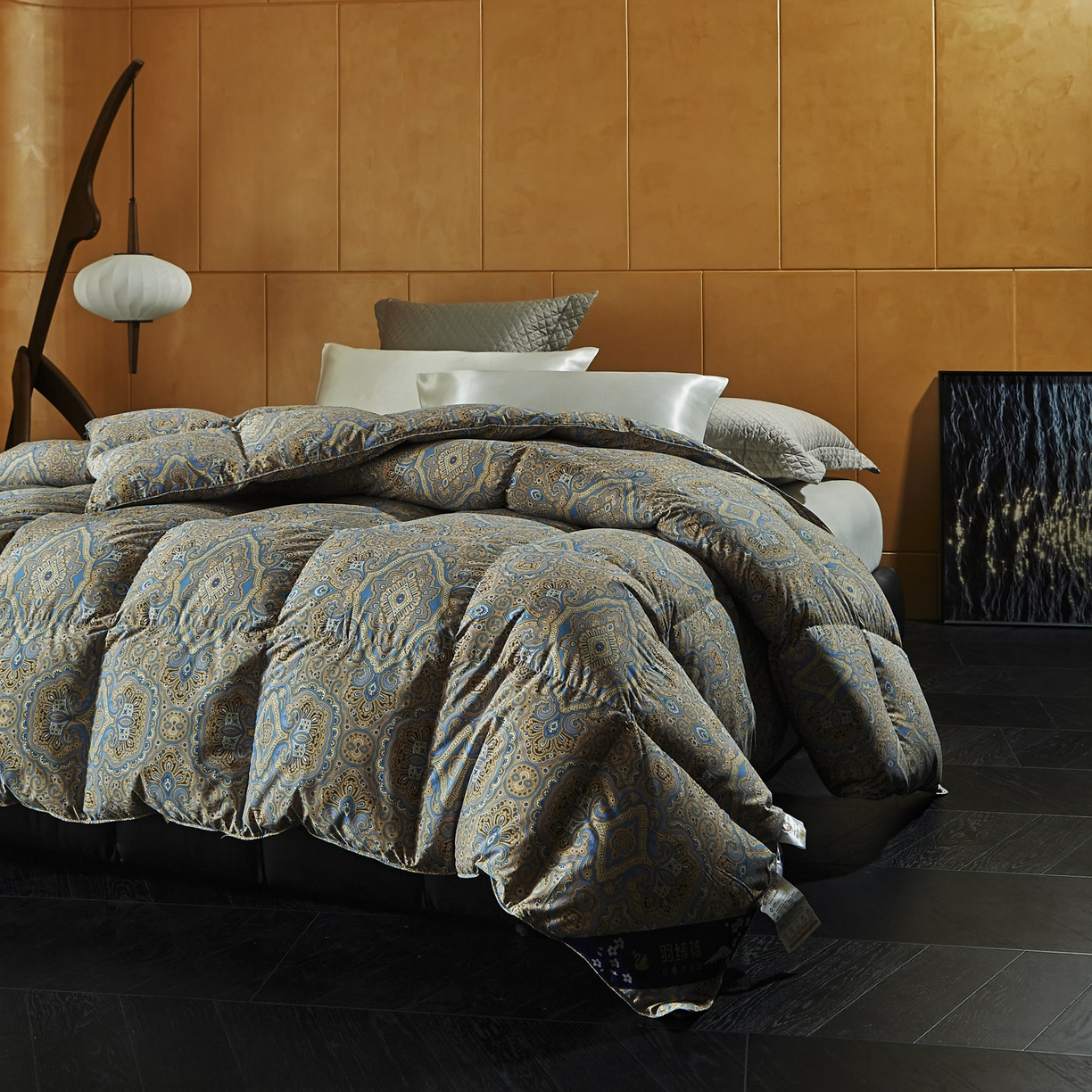 91家纺网 家纺一手货源 找家纺 （总）暖羽屋羽绒馆 2025新款罗斯空间95白鹅绒被子95鹅绒被芯双人婚庆冬被羽绒被子被芯