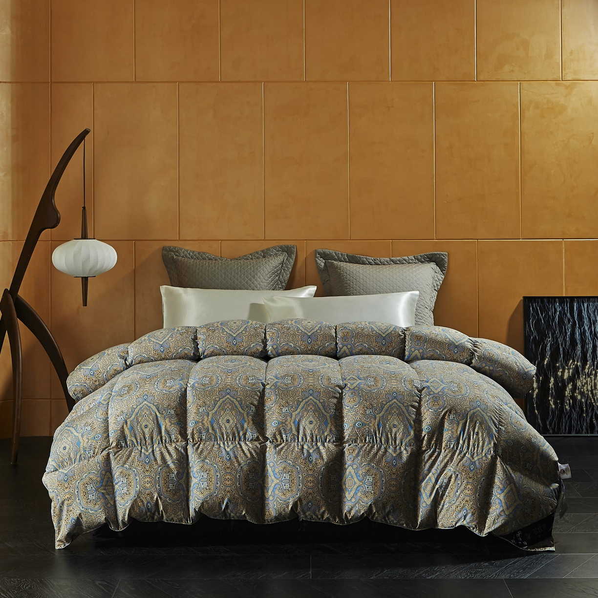 暖羽屋羽绒馆 2025新款罗斯空间95白鹅绒被子95鹅绒被芯双人婚庆冬被羽绒被子被芯 罗斯空间