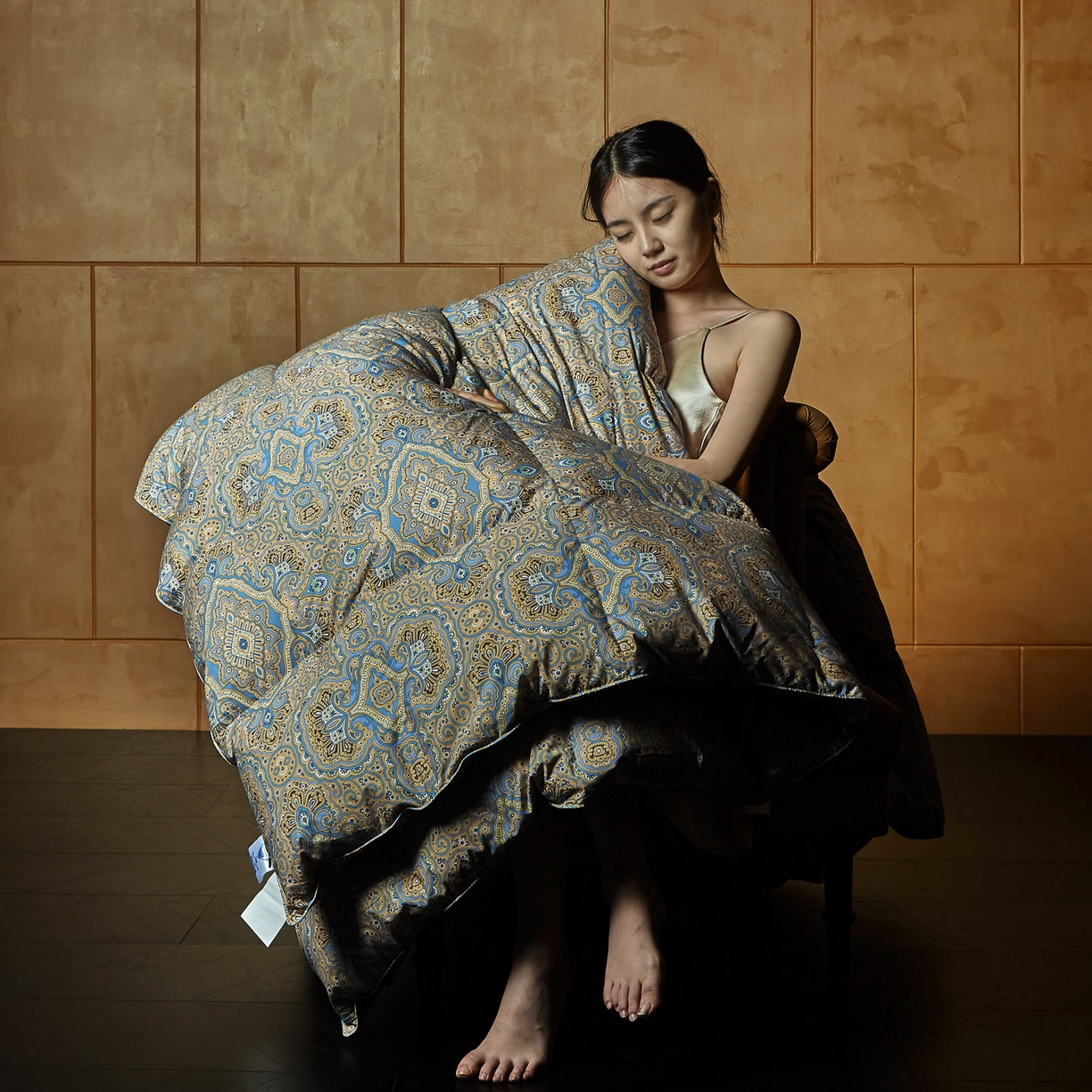 91家纺网 家纺一手货源 找家纺 暖羽屋羽绒馆 2025新款罗斯空间95白鹅绒被子95鹅绒被芯双人婚庆冬被羽绒被子被芯 罗斯空间