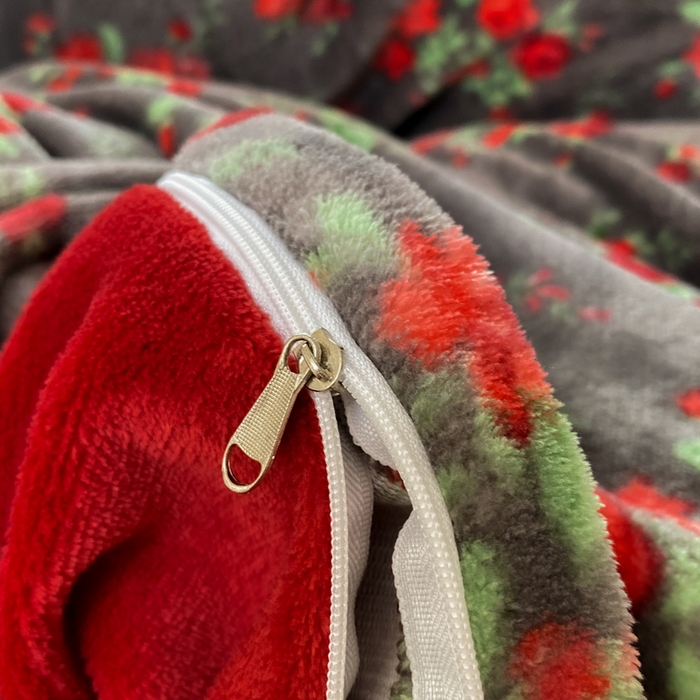 91家纺网 家纺一手货源 找家纺 元禾家纺 2025新款牛奶绒印花四件套 花妖