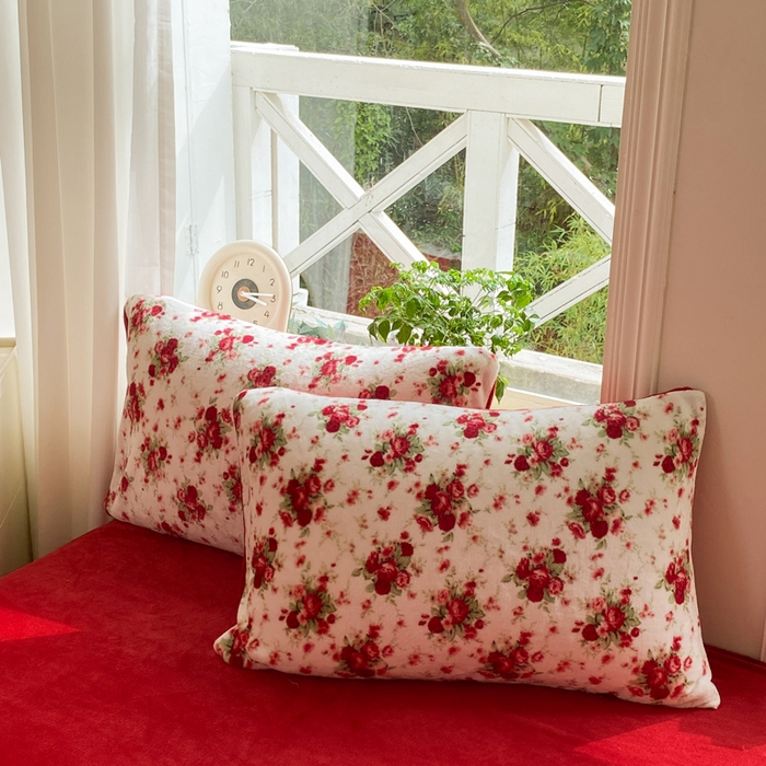 91家纺网 家纺一手货源 找家纺 元禾家纺 2025新款牛奶绒印花四件套 玫瑰物语