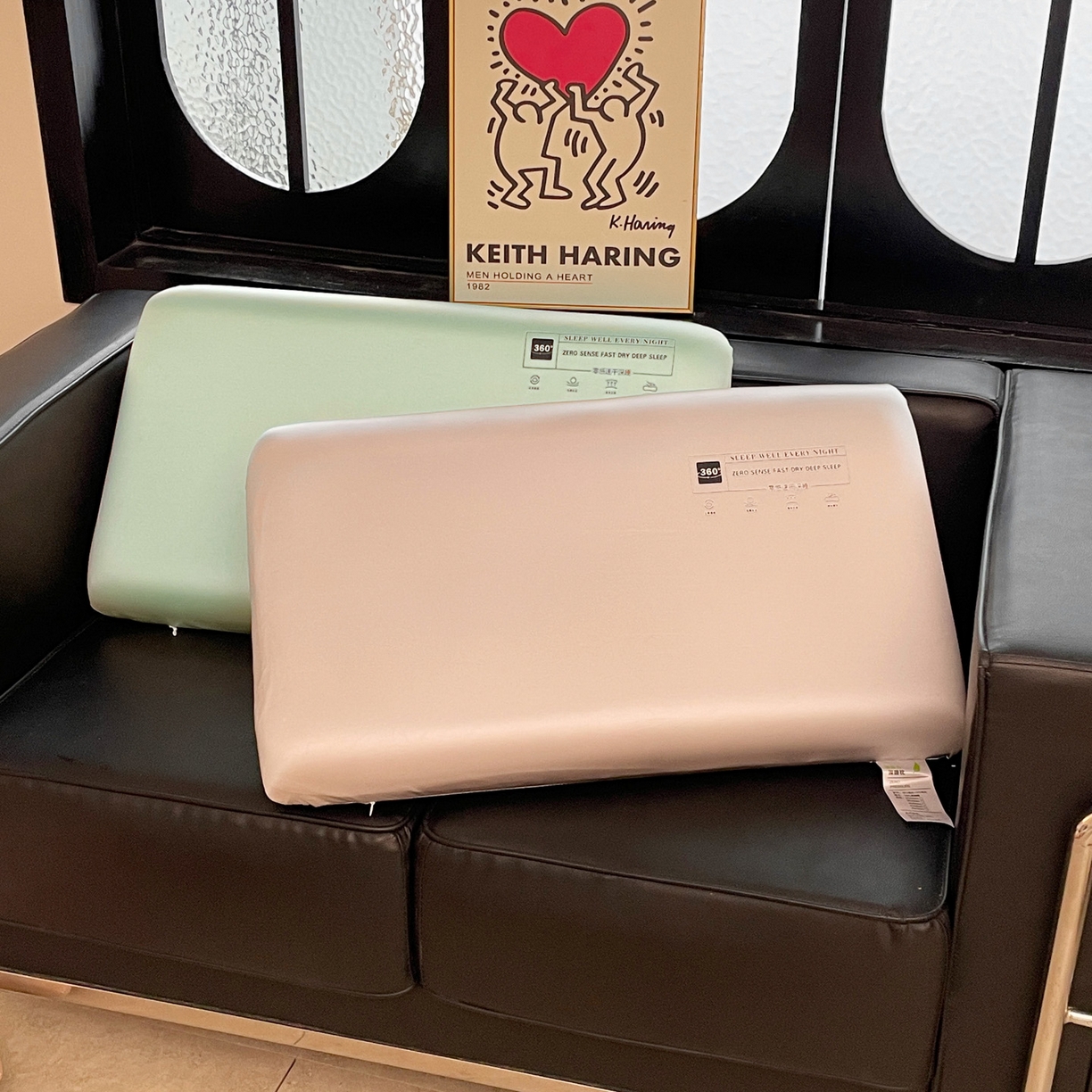 91家纺网 家纺一手货源 找家纺 （总）明果枕芯 2026新款水光丝平面面包枕 记忆棉记忆枕枕芯  深睡眠慢回弹