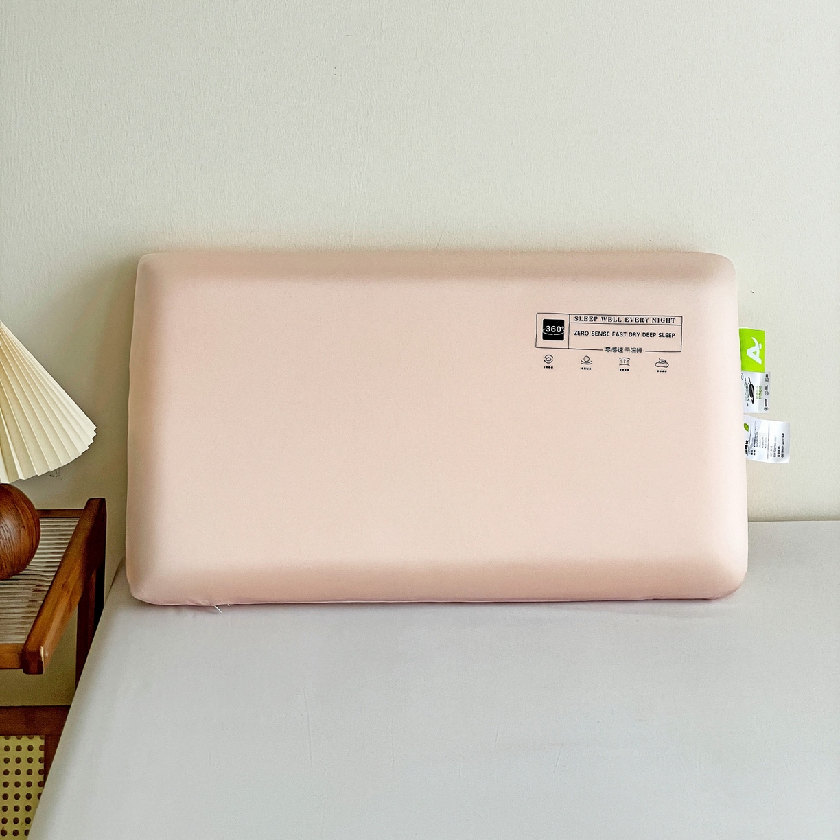 91家纺网 家纺一手货源 找家纺 （总）明果枕芯 2026新款水光丝平面面包枕 记忆棉记忆枕枕芯  深睡眠慢回弹