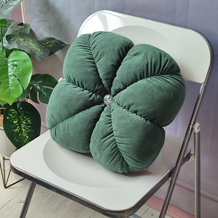 91家纺网 家纺一手货源 找家纺 （总）李帅家居 2025新款羊驼绒四叶草抱枕毛绒玩具超大号长条枕公仔可爱玩偶抱枕巨型娃娃床上女生