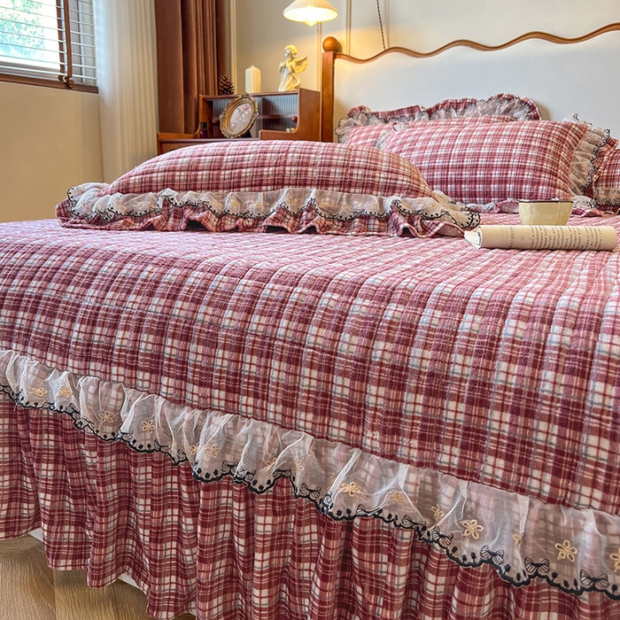 91家纺网 家纺一手货源 找家纺 （总）网红馆（ck家纺） 2025新款高克重牛奶绒床盖系列-米娅